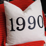 Personalised Year Cushion by Clouds and Currents 
