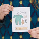 Personalised First Christmas Card by Clouds and Currents