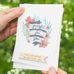 Personalised Grateful For You Card