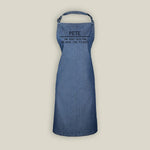 SAMPLE Apron 'Pete The Host With The Beans On Toast'