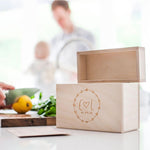 Couples Recipe Box by Clouds and Currents