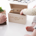 Wooden Recipe Card Box by Clouds & Currents