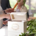 Wooden Kitchen Recipe Box by Clouds and Currents