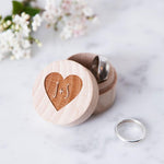 Couples Heart Ring Box