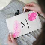 Luxury Tropical Makeup Bag by Clouds and Currents