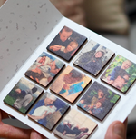 Personalised Mini Photo Magnets Letterbox Gift Set by Clouds and Currents
