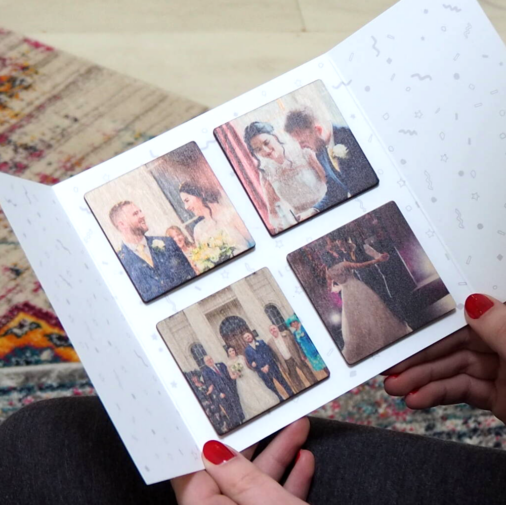 Personalised Wedding Photo Cards By Clouds & Currents