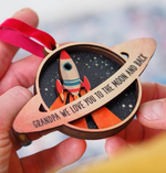 Personalised Space Father's Day Keepsake by Clouds & Currents