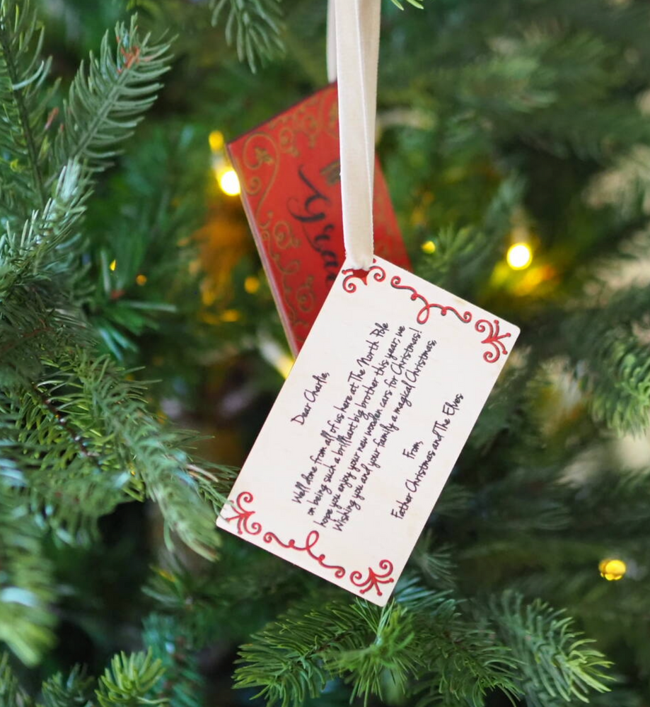 Personalised Letter from Santa Christmas Decoration By Clouds and Currents
