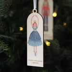 Personalised Winter Nutcracker Christmas Decoration By Clouds And Currents