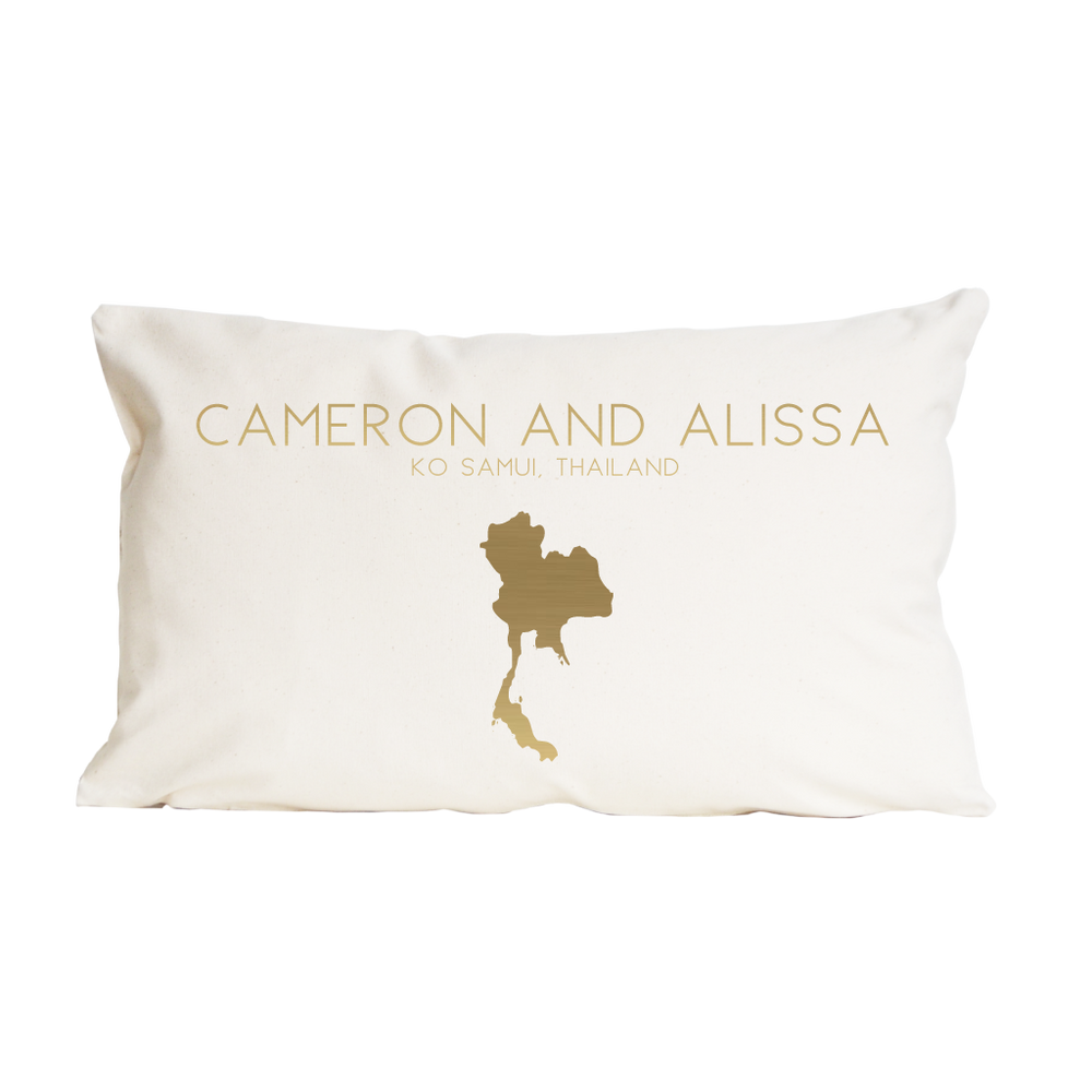 Couples Destination Cushion by Clouds & Currents