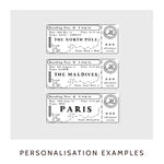 Personalised Experience Voucher Christmas Decoration