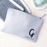 Men's Initial Wash Bag by Clouds and Currents