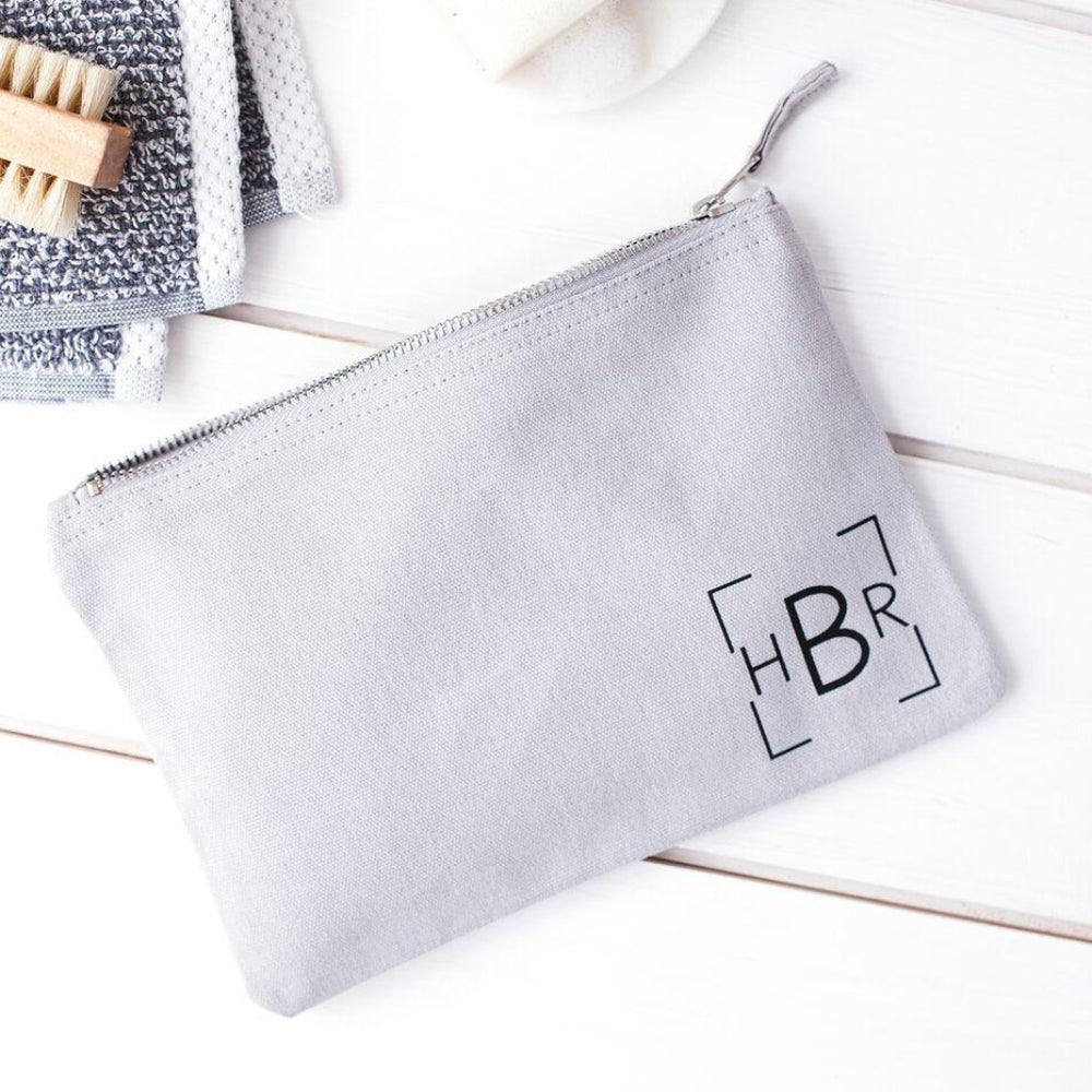 Monogram Wash Bag by Clouds & Currents
