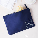 Monogram Wash Bag by Clouds and Currents