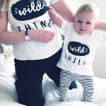 Mummy and Me Wild Thing T Shirt Set by Clouds and Currents