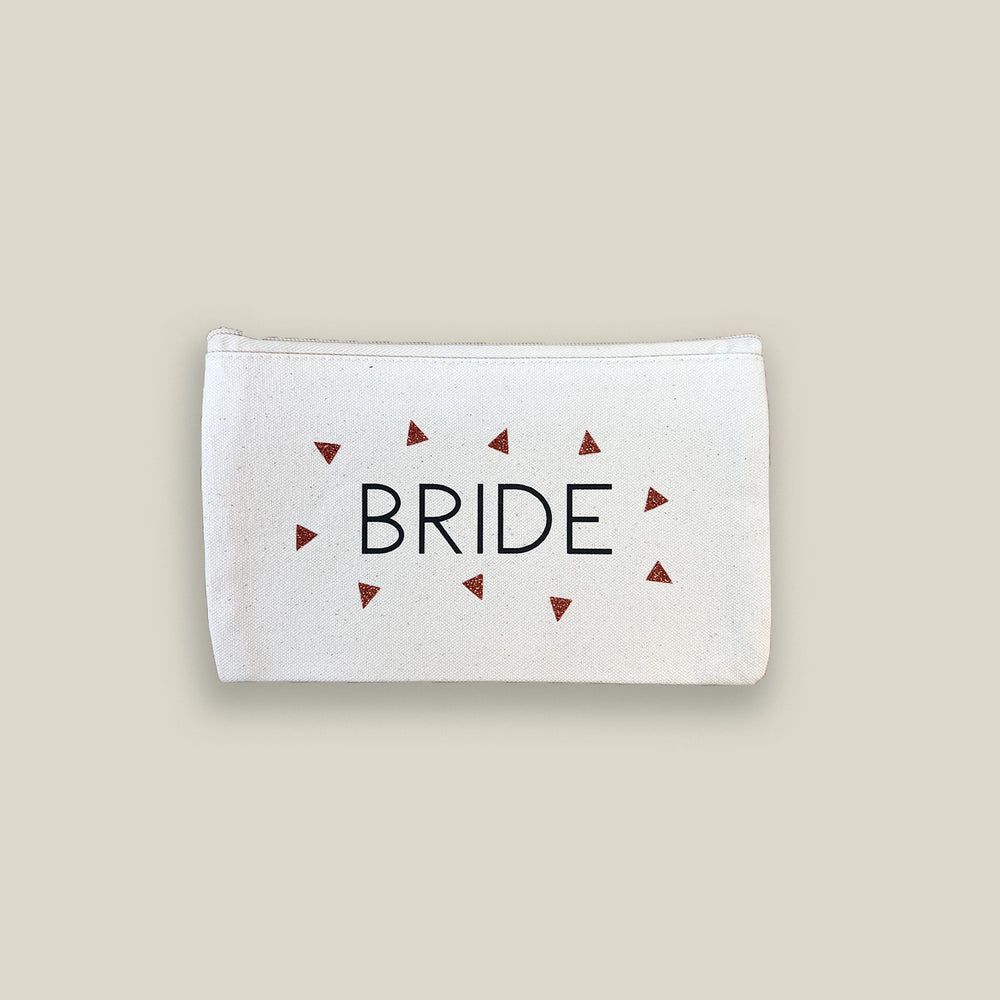 SAMPLE X3 'Bride' Makeup Bag