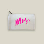 SAMPLE X3 'Mrs' Makeup Bag