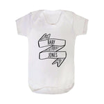 Personalised New Baby Surname Baby Grow by Clouds and Currents