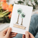 Personalised Will You Be My...Celebration Card by Clouds and Currents