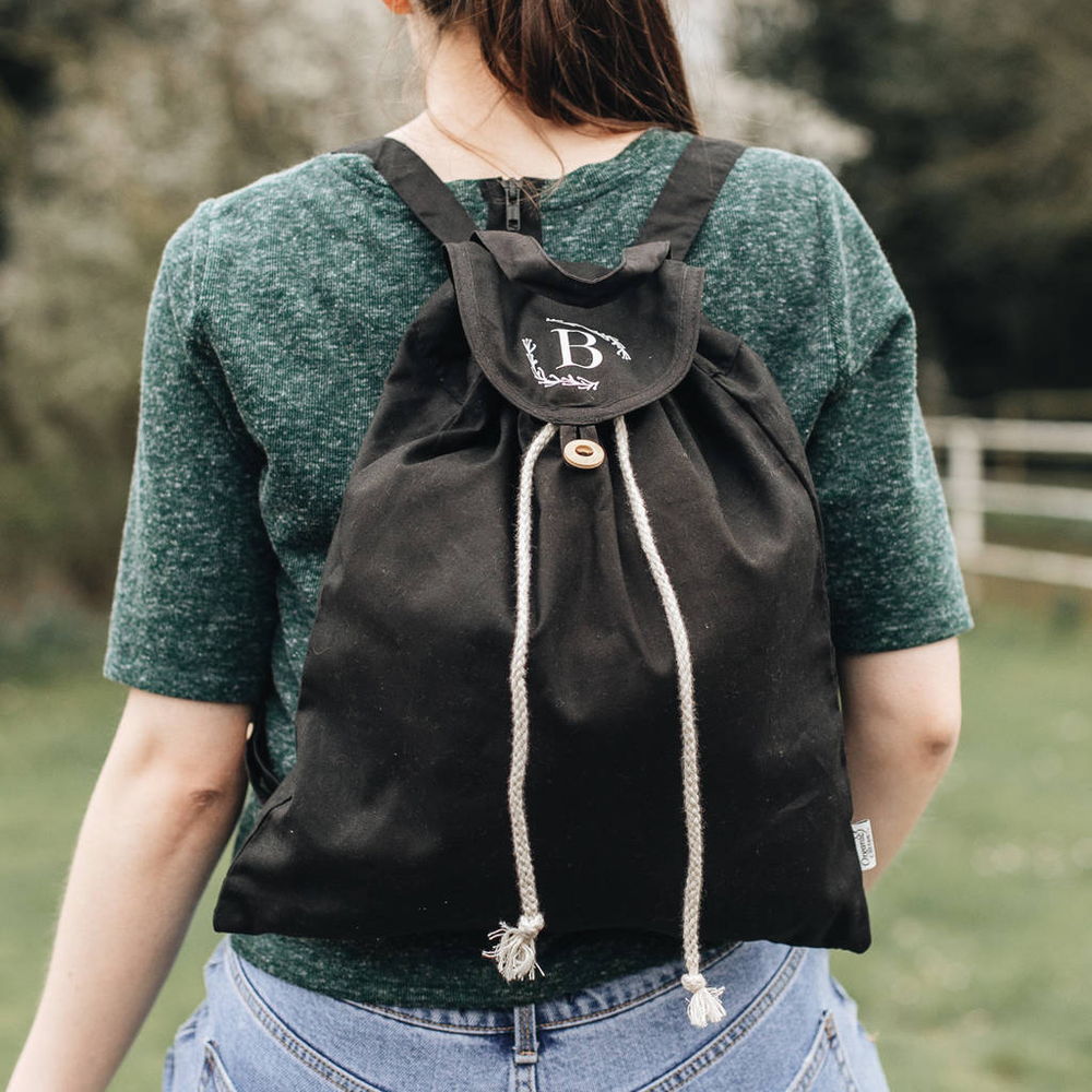 Organic Cotton Yoga Backpack by Clouds and Currents