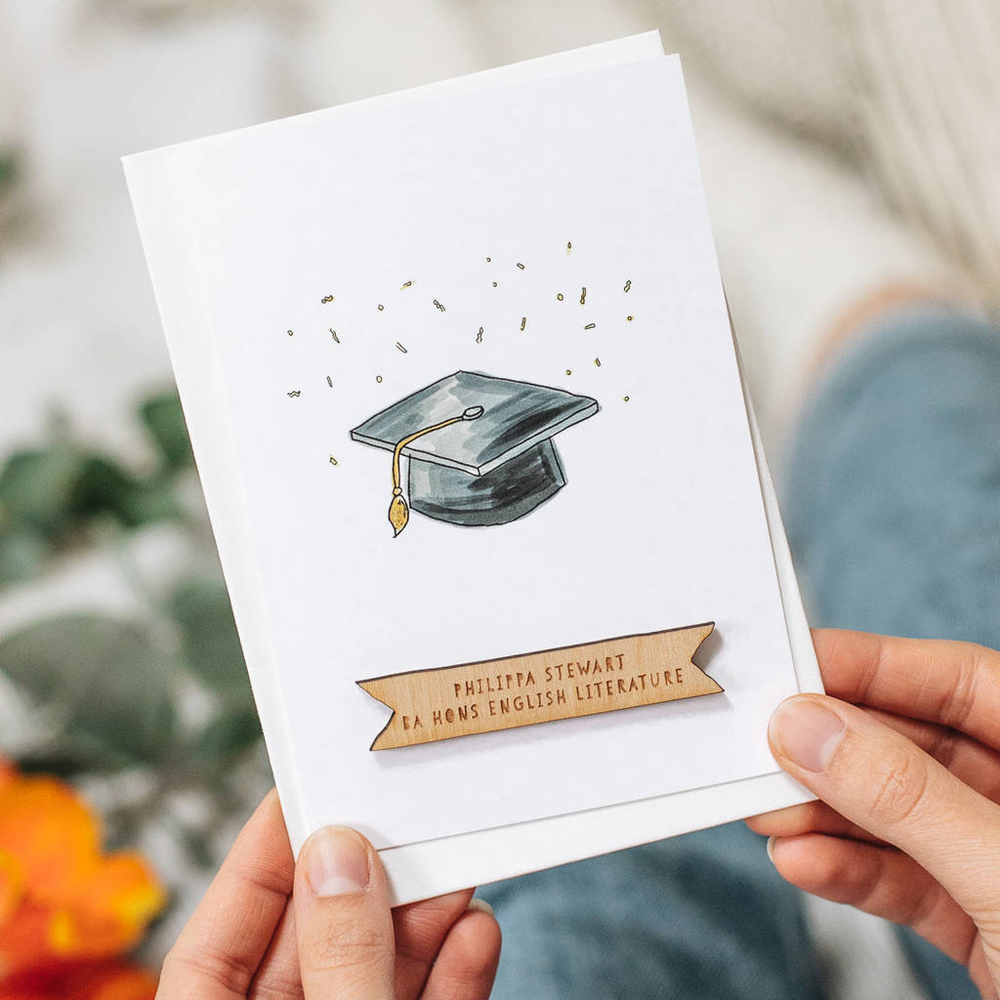 Graduation Hat Card | Clouds and Currents Graduation Hat Card | Clouds and Currents