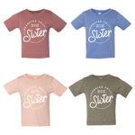 Promoted to Big Sister Kid's T Shirt by Clouds and Currents