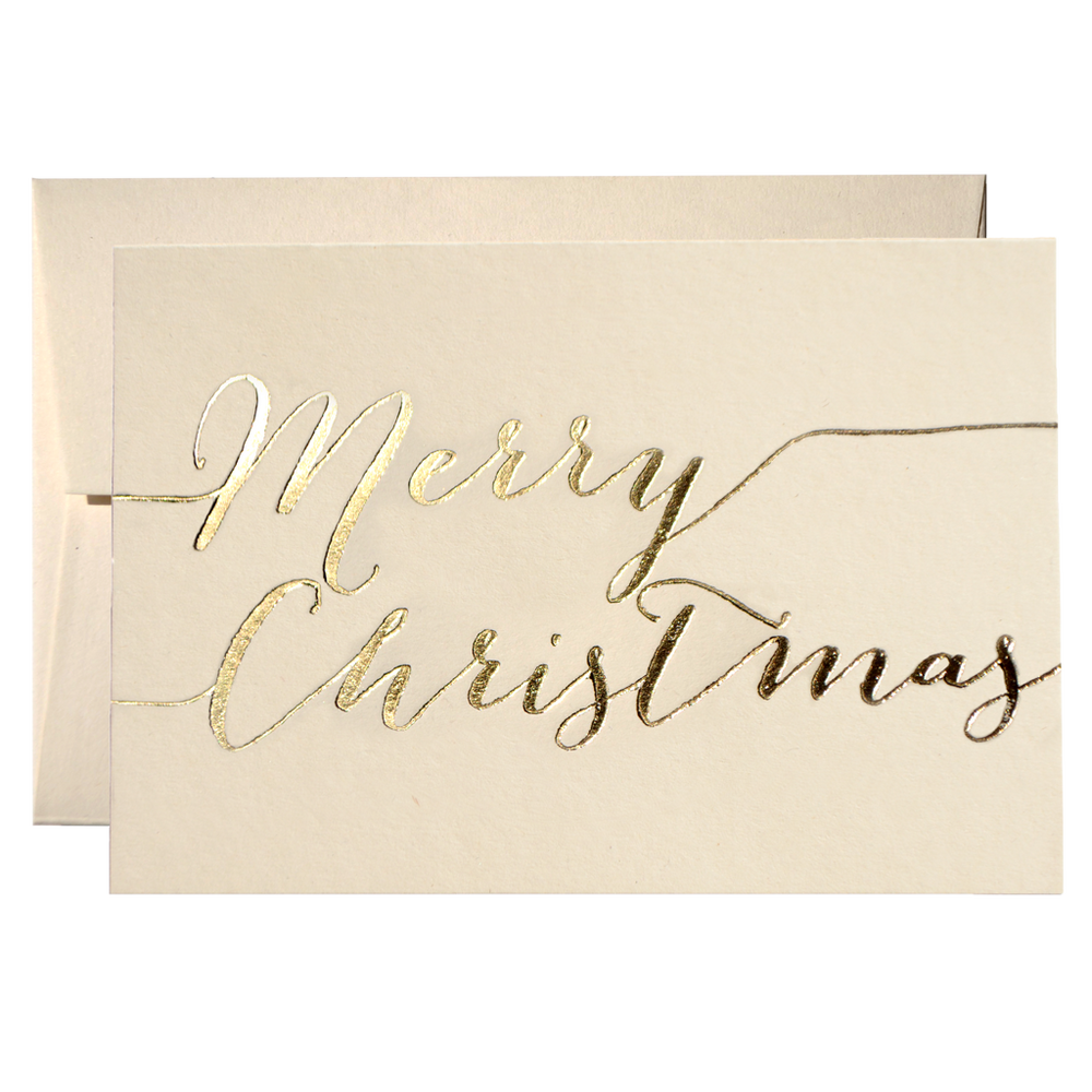 Set Of 50 Merry Christmas Cards (PPSO-01)