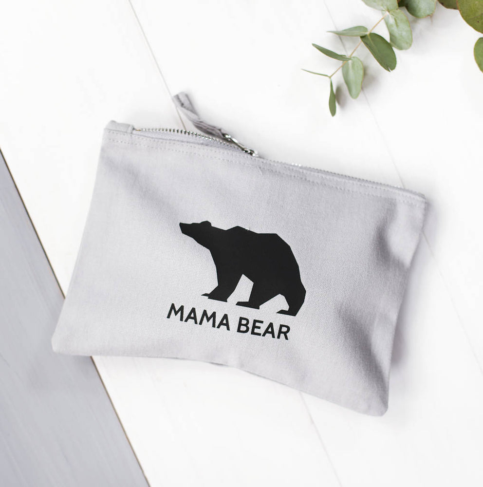 Mama Bear Wash Bag by Clouds and Currents