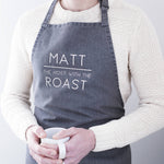 Personalised Men's Slogan Apron by Clouds and Currents