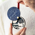 Personalised Luxury First Christmas Bauble