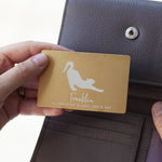 Pet Keepsake Wallet CardClouds and Currents