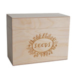Wooden Garden Seed Box by Clouds and Currents