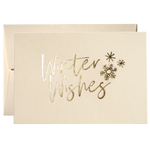 Set Of 50 Winter Wishes Cards (PPSM-03) by Clouds and Currents